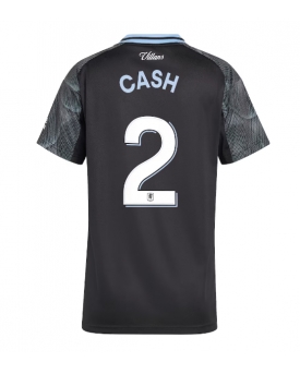 Billige Fotballdrakt Aston Villa Matty Cash #2 Replika Bortedrakt Dame 2025-26 Kortermet Billige Fotballdrakt Aston Villa Matty Cash #2 Replika Bortedrakt Dame 2025-26 Kortermet